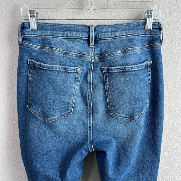 Pacsun Jegging Jeans Women's 30 High Rise Skinny Leg Distressed Stretch Denim - Picture 4 of 7